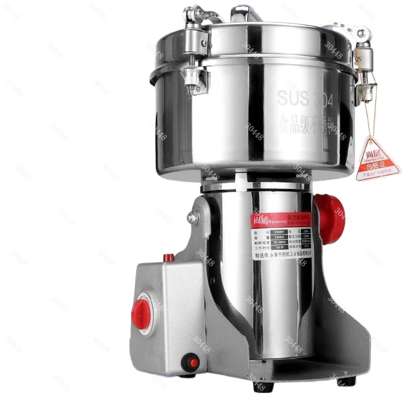 

Home Small Ultra-Fine Grinder Pulverizer for Chinese Herbs, Sanqi, Grains, and Spices