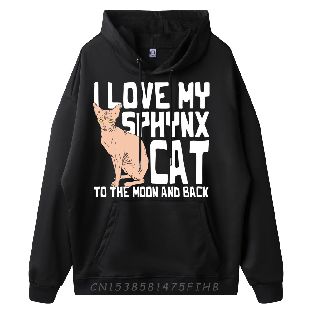 Sphynx Cat Lover Hairless Cat Graphic Pullover Hoodies Men Oversized Durable And Wear-Resistant Short Sleeve Tee New Years Eve