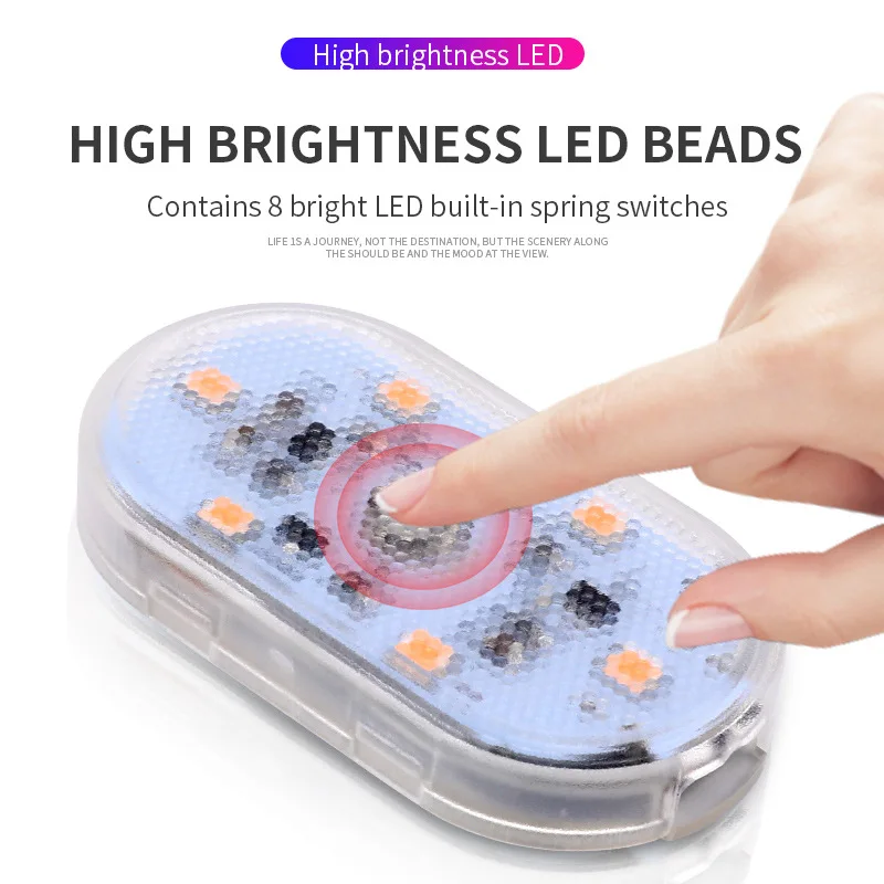 Car reading lights, LED interior lights, USB charging, roof lights, trunk lights, car lighting, universal modification