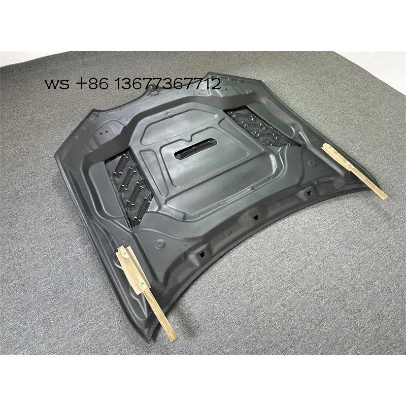 X3X4 المحرك X4M X F97 F98 غطاء السيارة من ألياف الكربون #1