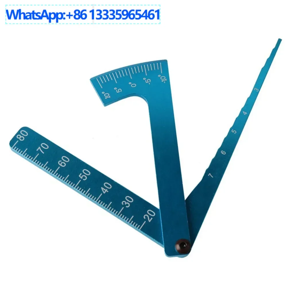 

10PCS remote control model car aluminum alloy three-in-one simple shunting height tool, adjustable frame height tire tilt angle