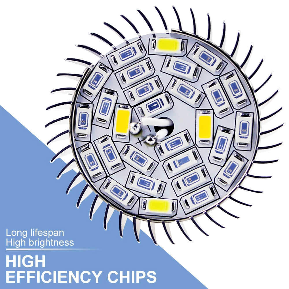 150 واط LED E27 نمو النبات ضوء لمبة التيار المتناوب 220 فولت E14 الطيف الكامل داخلي زهرة بوعاء زراعة الخضروات مصباح 110 فولت ملء الإضاءة