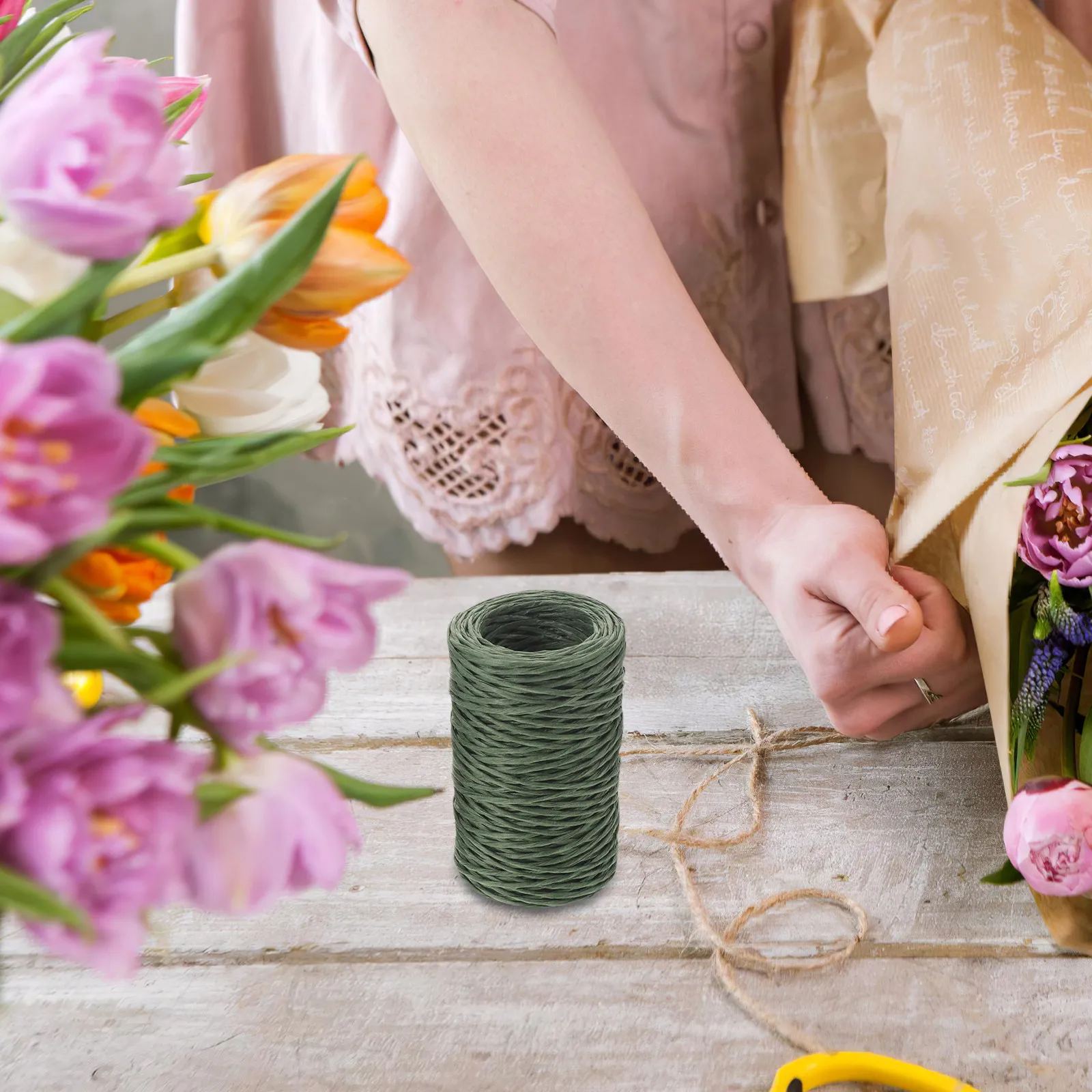 2 Rolls Paper Covered Florist  - Anda Florist Supply review and price