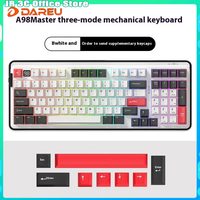 Dareu A98 Wireless Bluetooth Mechanical Keyboard Master Three-Mode Customized Gasket Structure Master Axis Office Gaming Keyboar