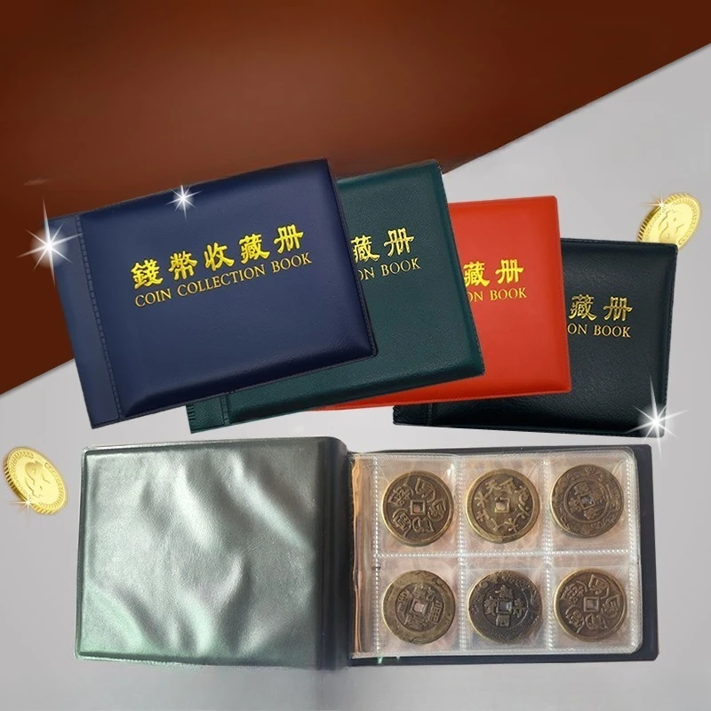 60 Grids Mini for Coinning Collection Book Coinning Protection Holder Storage Coinning Photo Money Albun Fotos