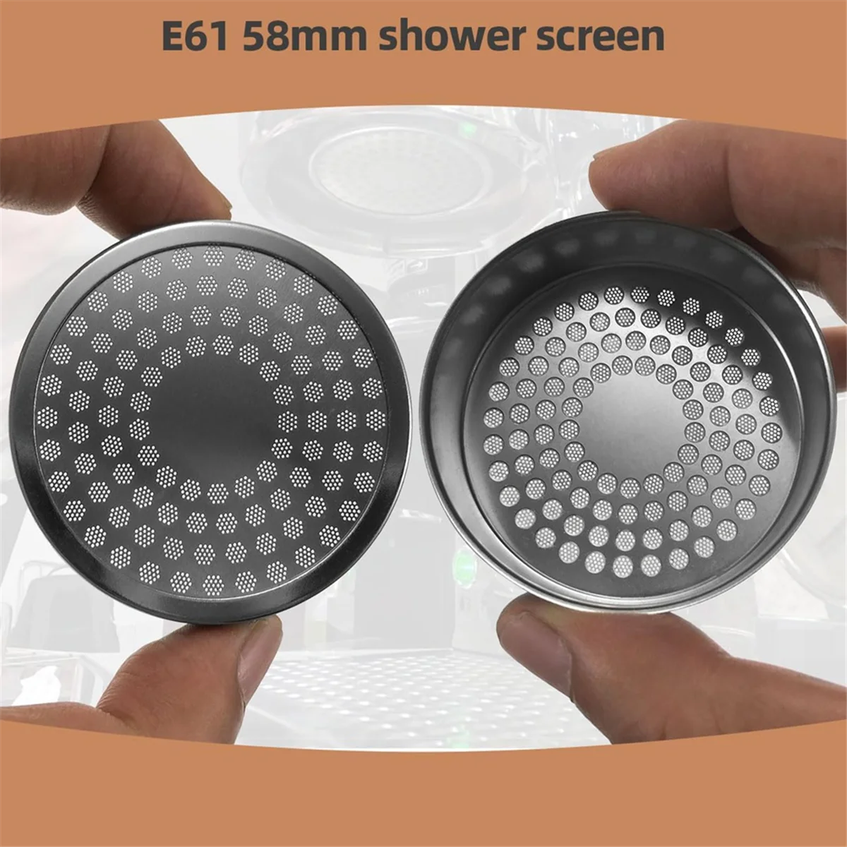 Y02AShower Screen Replacement for E61 Espresso Group Head Coffee Machine,Coffee Machine Boiling Head Filter Shower Filter