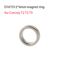 Flashlight tail magnet magnetic ring 16*12*4mm,magnet ring for Convoy T2 T3 T5