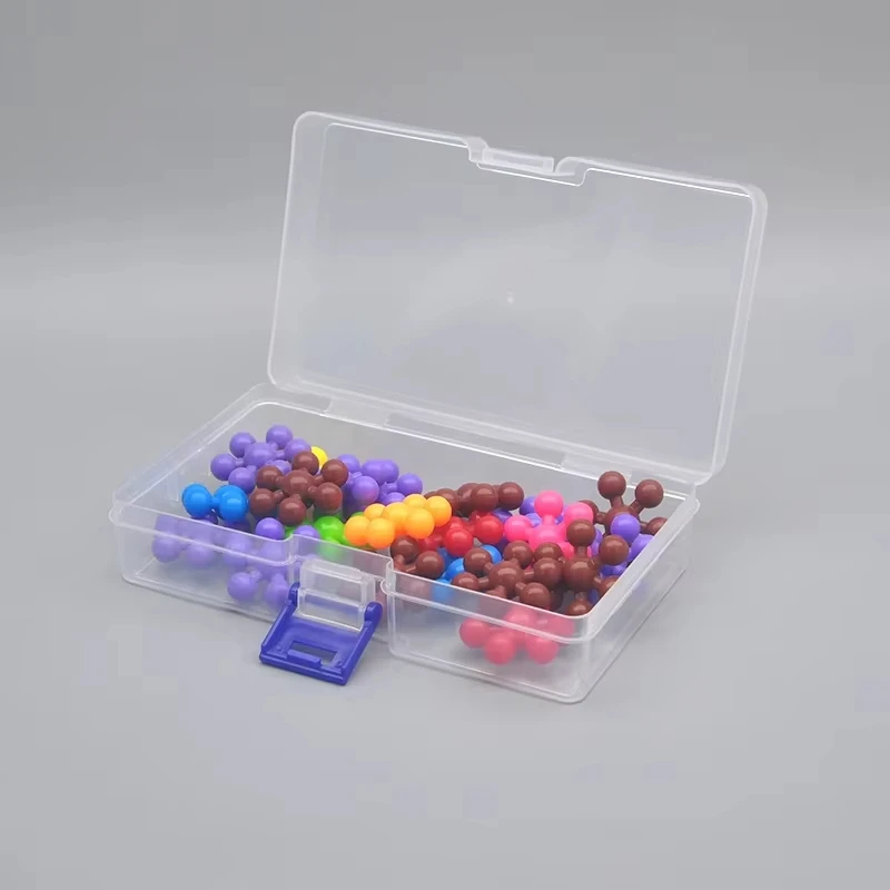 5/10 Transparent Plastic Storage Boxes Accommodate Small Items, Toys, Decorations, Cards, Sorted Storage, Not Mess