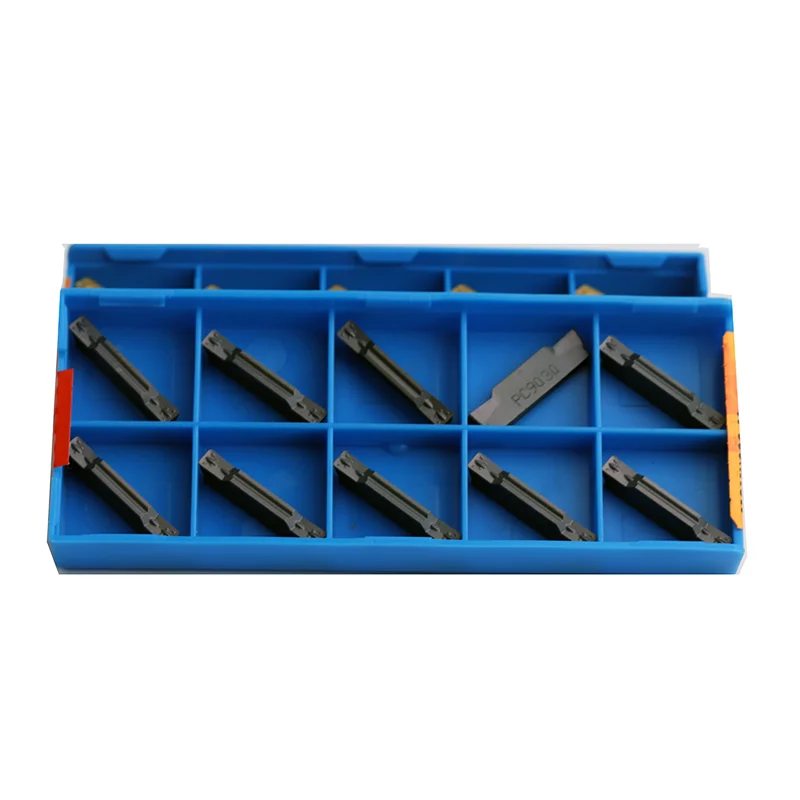10 قطعة MGMN250 MGMN300 MGMN400 M PC9030 NC3020 NC3030 كربيد إدراج الحز تحول أداة مخرطة باستخدام الحاسب الآلي MGMN المعادن القاطع شفرة