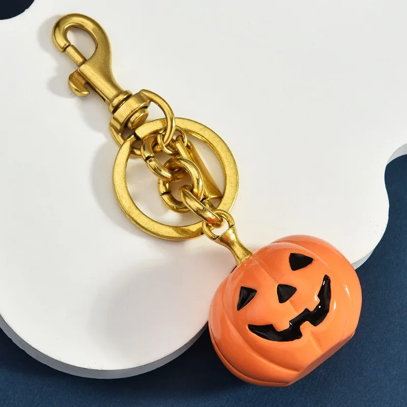 Halloween keychain Pumpkin skull keychain, bag pendant, Mouse Killer Pioneer keychain