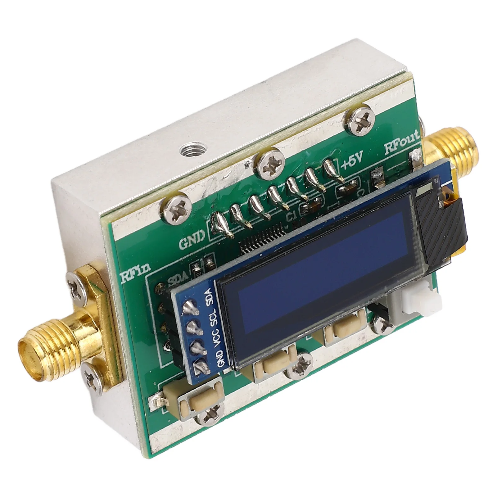 Atténuateur numérique programmable RF, 1-3800MHz, Technologie numérique, 0-31dB, Réglable, 1dB, Rétrécissement, Contrôlable, 5V