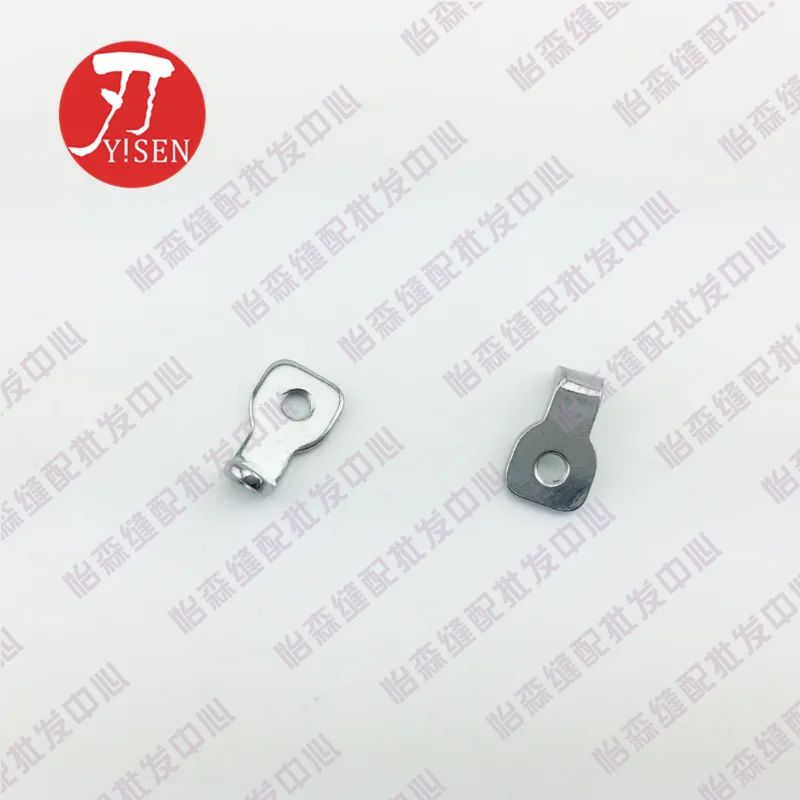 10 Uds Siruba 737 747 757 máquina Overlock línea de ajuste placa de escala línea de cruce izquierda Kj63 línea de cruce de aguja curva superior