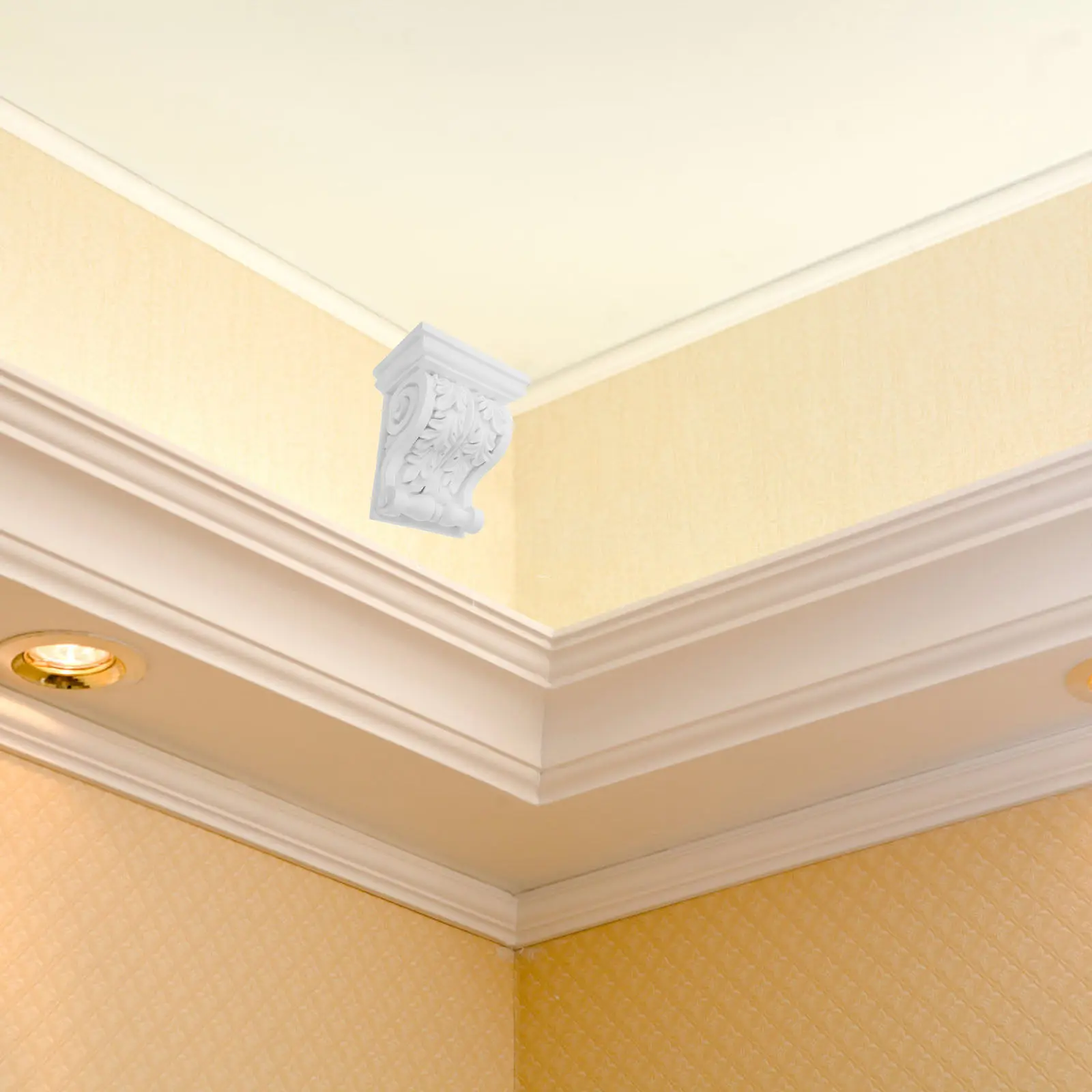 

Декоративные карнизы из полиуретана в европейском стиле: резные французские потолочные опоры, элегантные полиуретановые карнизы для декора дверных проемов и потолков