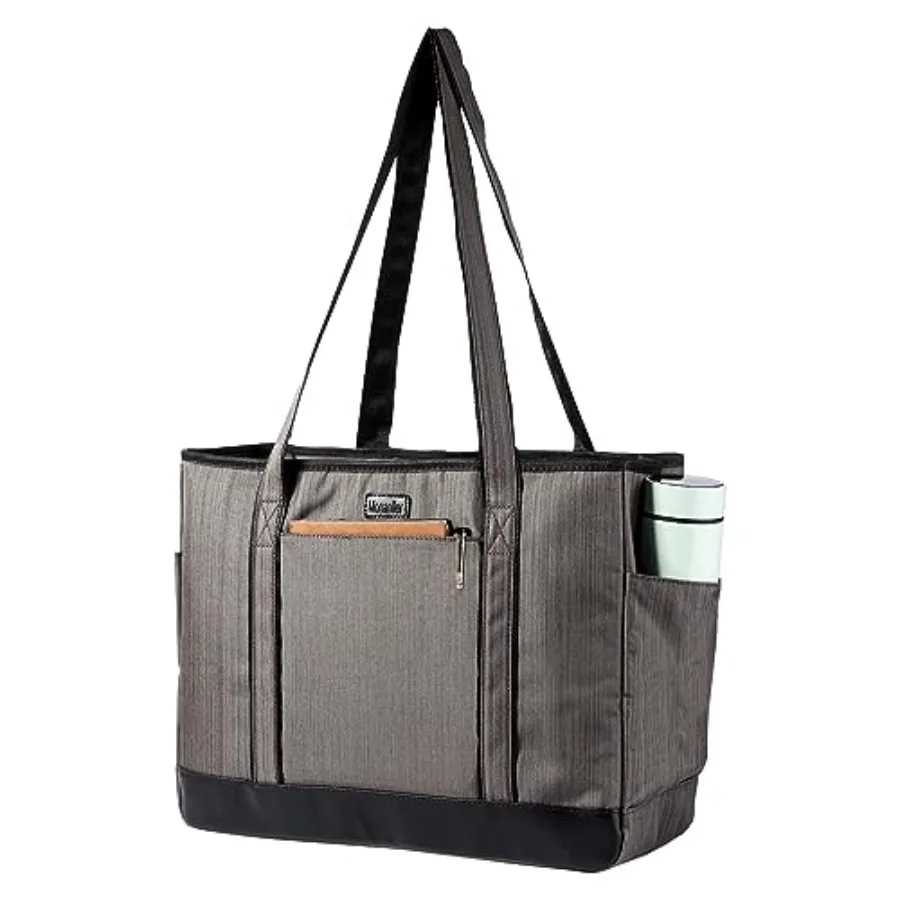

Fashion Teacher Tote Bag, Large Utility Work Bags with Laptop Compartment for Women and Men