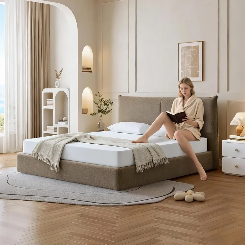 Memory Foam Sectional Boneless Compressed Bed Modern Furniture in Box Compressed Bed Roll Pack Foam Mattress Compressed Bed