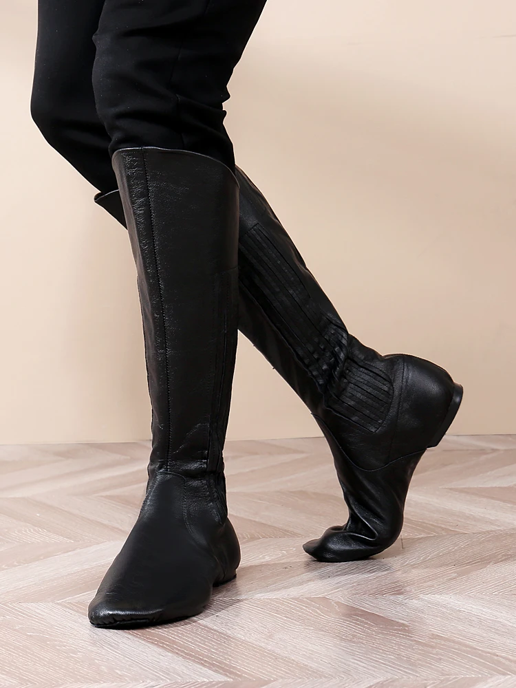 bottes-de-danse-tibetaines-montantes-chaussures-de-danse-mongole-pour-spectacles-et-examens-chaussures-de-danse-rouges-authentiques-pour-femmes