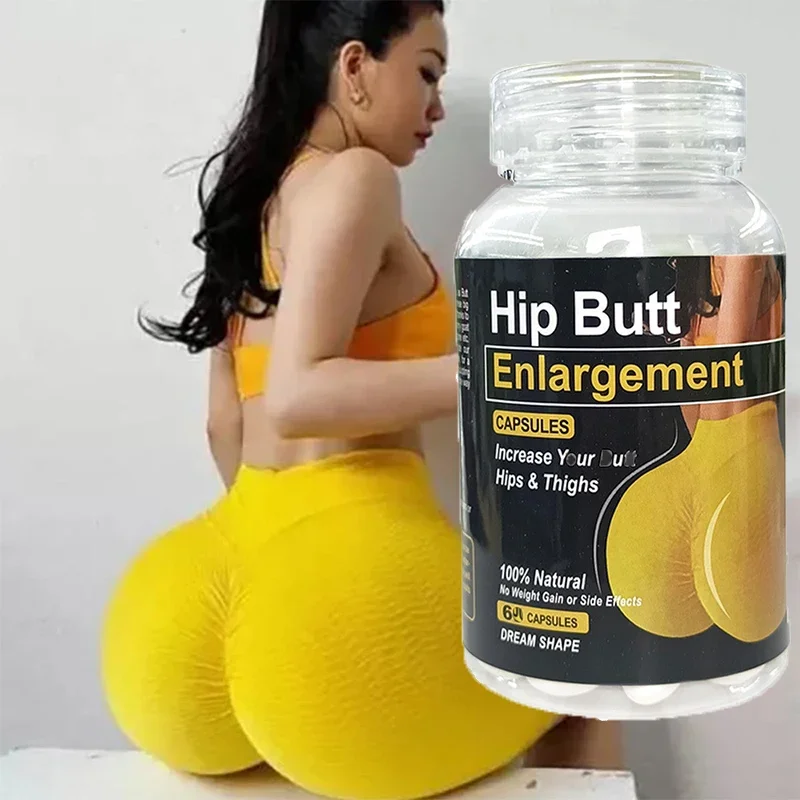 1 bottle HIP Enlargement capsules to increase size tightness expanding buttocks thighs1 bottle Break Enhancement Gummies