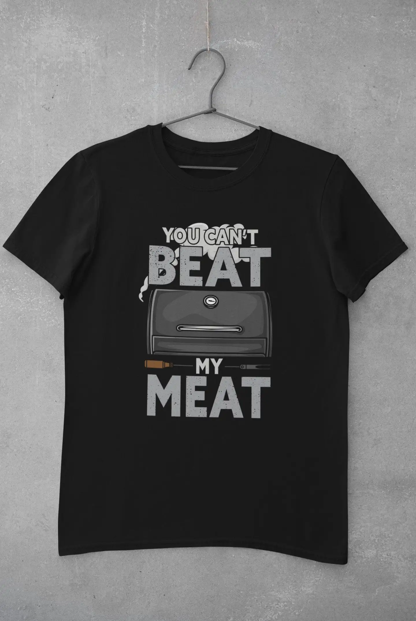 Bbq Lover T Shirt Smoker Meat Grill Beat My