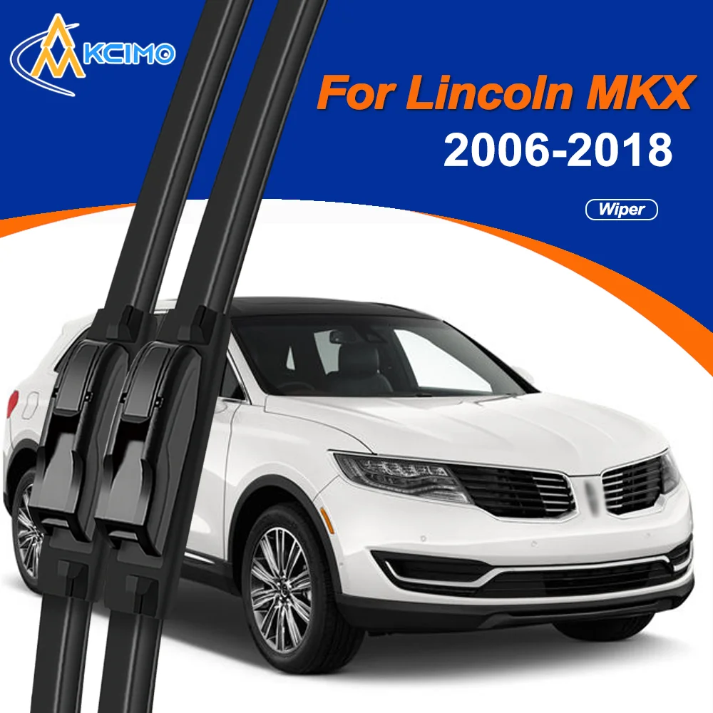 

Windshield Wipers For Lincoln MKX U388/U540 2006-2018- SilentGlide™ Tech, Extreme-Temp Resistant, Streak-Free