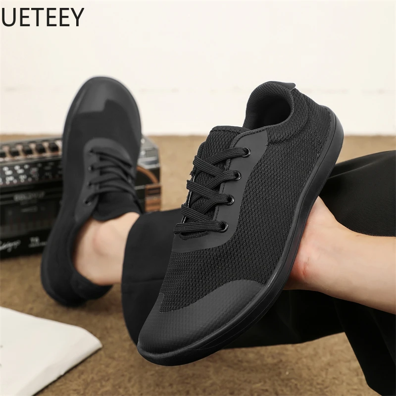 Nueva llegada de las cuatro estaciones, zapatillas antideslizantes para hombre, zapatillas informales, transpirables, resistentes al desgaste, zapatos de suela de moda joven, gran oferta