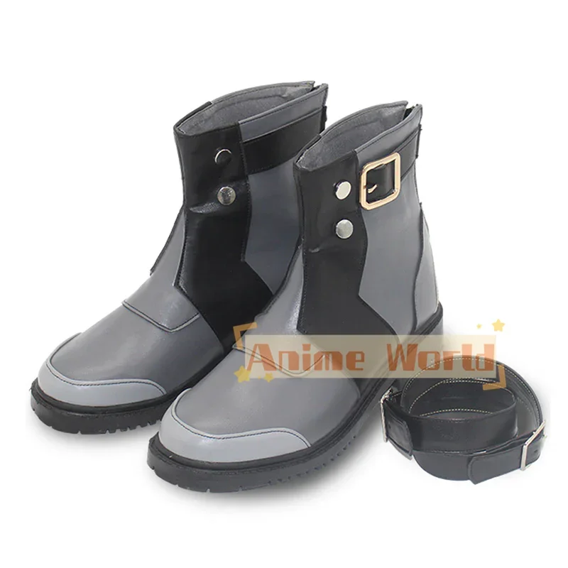 Honkai: Star Rail Luka Scarpe Cosplay Stivali Cosplay Stivali di Carnevale di Halloween Realizzati su misura