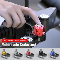 Support de levier de frein de moto CNC, loquet de verrouillage de stationnement, interrupteur pour Yamaha NMAX 155, NMAX 125, NSS 300, 350/750, XMAX 400, 300/250
