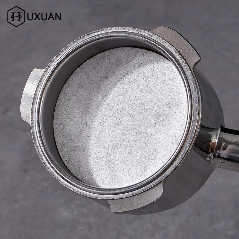 100 Sheets Round Coffee Paper Filter For Moka Pots 51/53/58mm Portafilter Basket Coffee Filter Paper For Espresso Machines