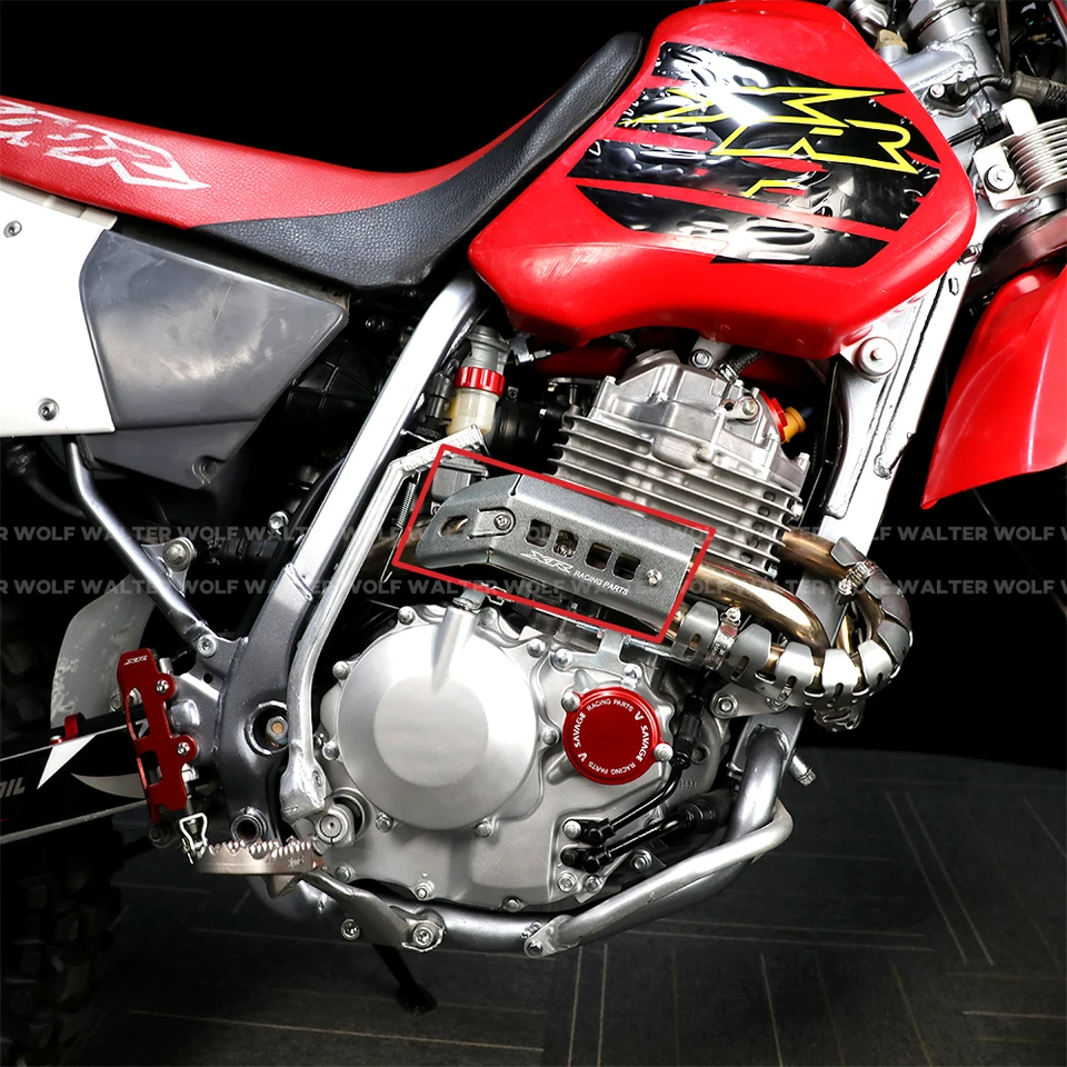 XR400R XR250R Exhaust Pipe Protection Cover For HONDA XR 250R 400R