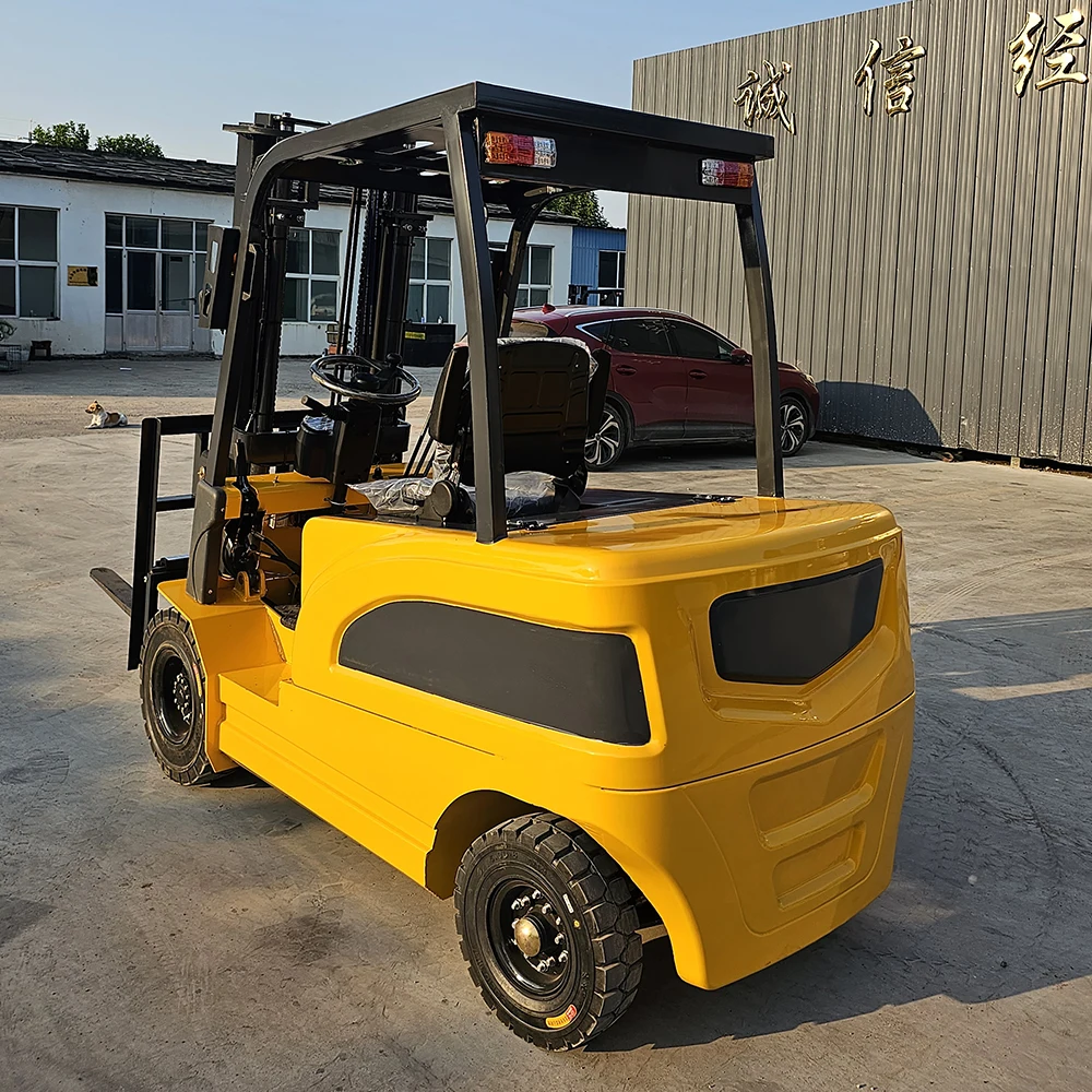 CE ISO Certified 60V Lithium Battery Electric Forklift 2 Ton with 4000W Dual AC Motor Low Maintenance Cost for Warehouse Use