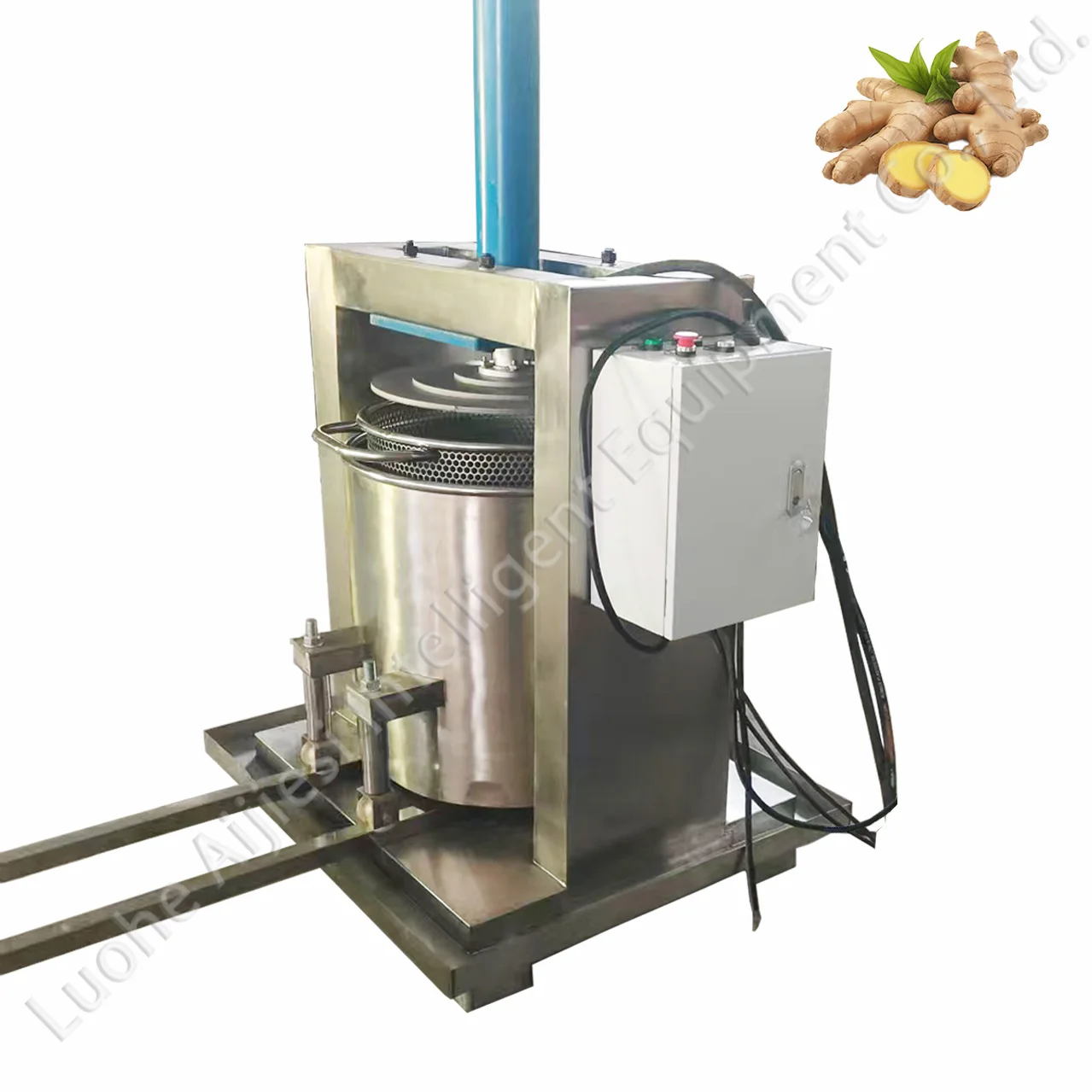 Automatic Small Scale Garri Cassava Commercial Hydraulic Press Cold Press Juice Extractor Processing Making Machine