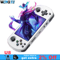 WDYQJE U8 Game Console Handheld Video Player Devices Open Source Retro Linux Portable Pocket Video Gaming Machine Boy Child Gift