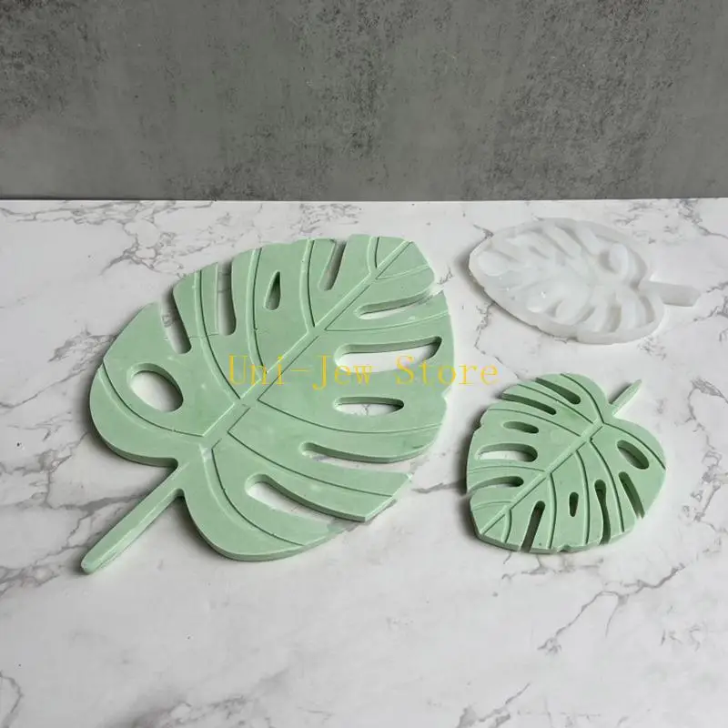 40GB Crystal Epoxy Fold Lá lưu trữ khay khuôn Khay lưu trữ Fruit Tấm trang trí