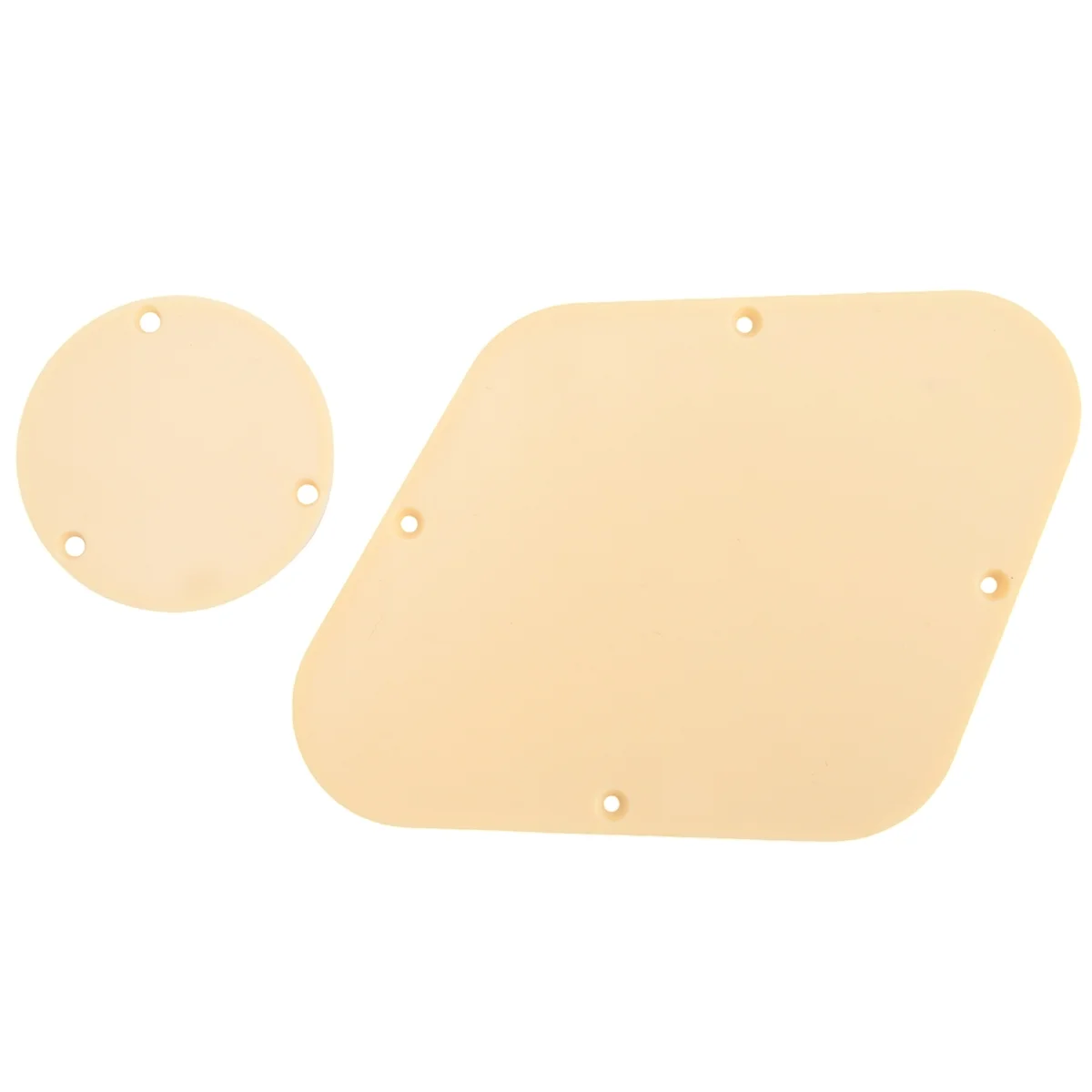 1Set Yellow Pickguard Cavity Switch Covers Pickup Selector Plate Bracket Screws Fit Les Paul Guitar Style Kit image 3