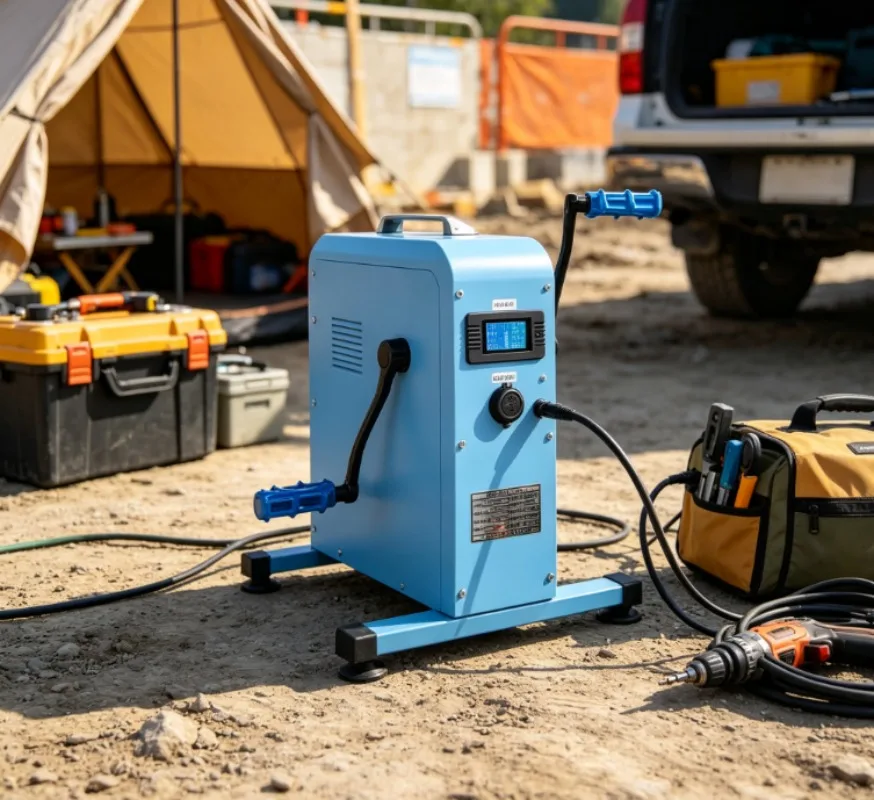 Portable High Power 350W Pedal Generator 5V/12V/48V Foot-Operated Mobile Phone Charger for Outdoor Activities
