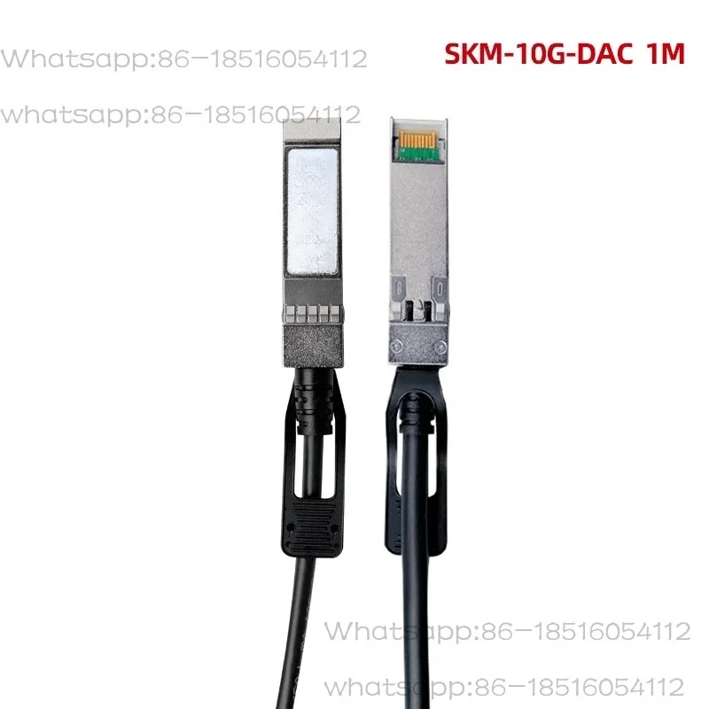 XikeStor 10G SFP+ DAC High-Speed Cable, 10G Stacking Direct-Attach Copper Cable, 1M/3M/5M DAC Cable (Model: SKM-10G-DAC)