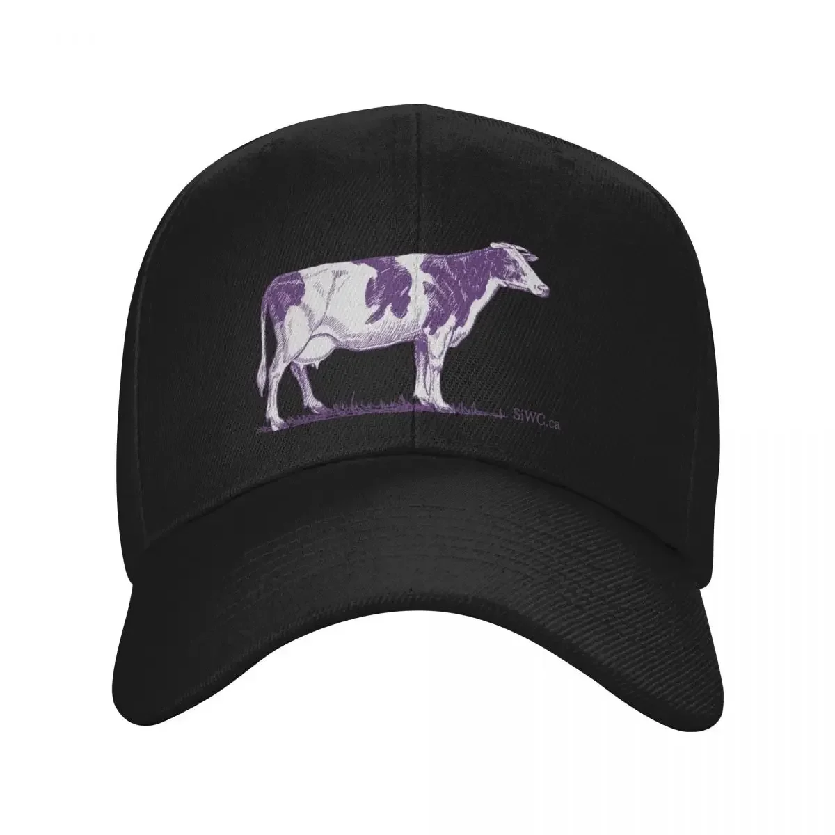 2026 The Purple Cow Baseball Cap tea Hat Military Cap Man foam party Hat Men Golf Wear Women's