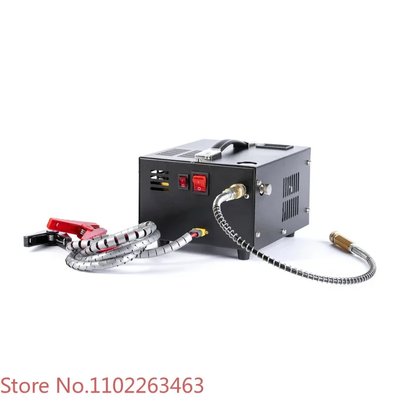 12v portable mini pcp electric compressor 300 bar with XT60 plug for diving tank below 1L