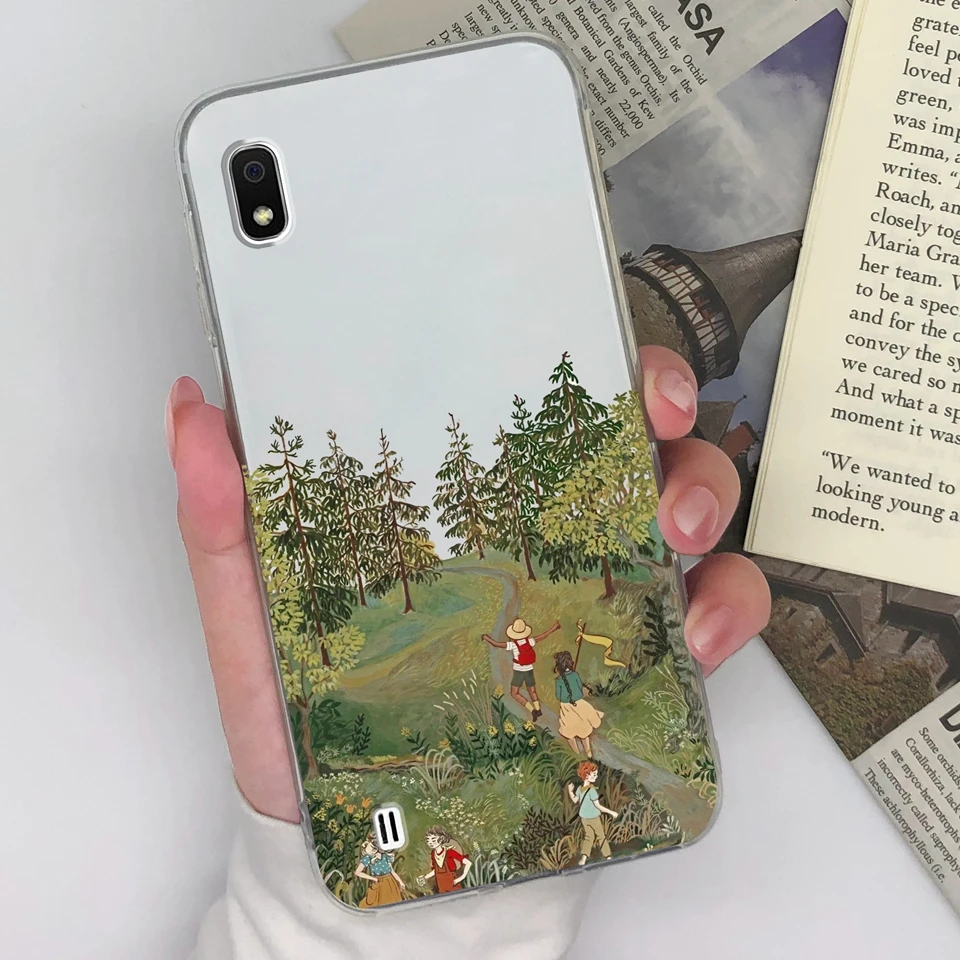 Per Samsung A10 A10E A10S Custodia Cute Cat Trasparente In Silicone Antivegetativa Antiurto Per Samsung Galaxy A10 A10e A10s Coque Funda