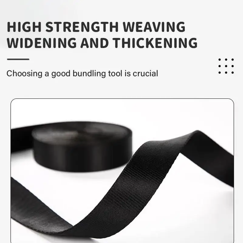 Wholesale Outdoor Binding Straps With Ratchet Tensioner Self-locking Binding Fixed Brake Rope Bundle Multi-purpose