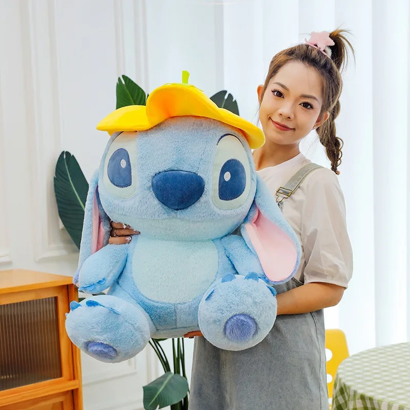 30-45cm 릴로 & 스티치 귀여운 만화 인형 장난감 카와이 애니메이션 부드러운 인형 베개 달래기 장난감 소년 소녀를위한 생일 선물