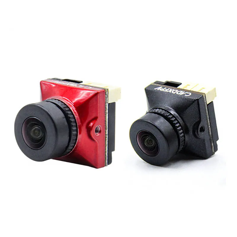 

Caddx Ratel 2 V2 FPV Camera Ratel2 2.1mm Lens 16:9/4:3 NTSC/PAL Switchable 19*19mm Super WDR for FPV Racing Drone