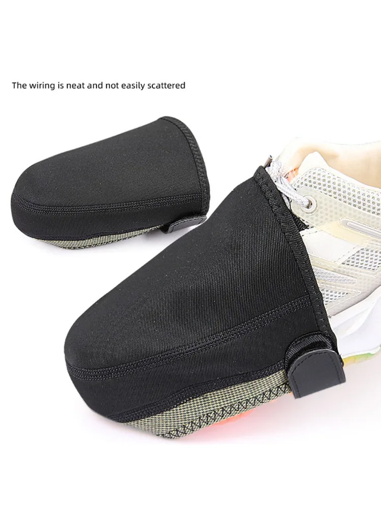 AliExpress Tcare 1 Pair Cycling Shoe Toe Covers Cold Weather Bike Overshoes Thermal Bicycle Shoe Toe Protector Cover for Men Women
