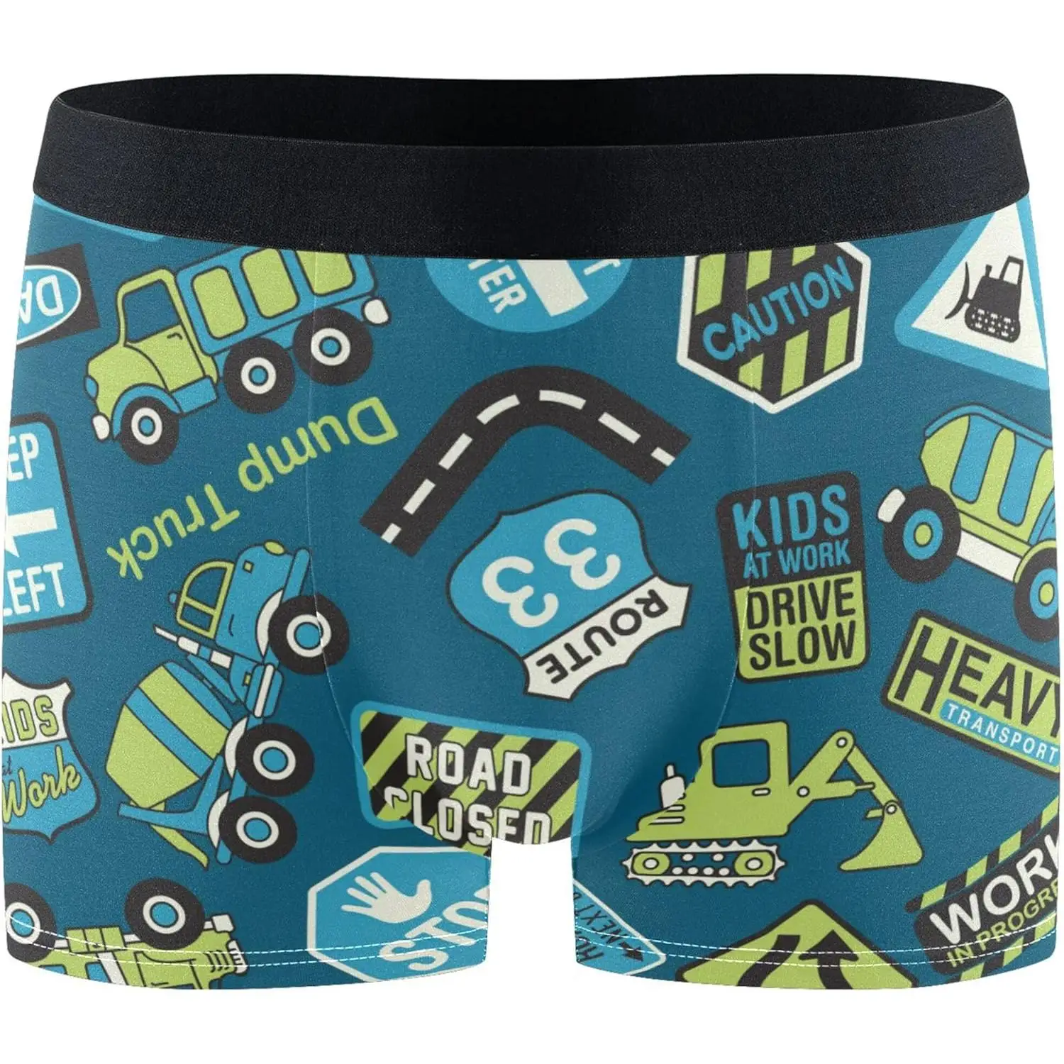 

Men's Boxer Briefs Cool Comfort Moisture-Wicking Breathable Underwear for Men Funny Pattern Soft Breathable Underwear Stretch