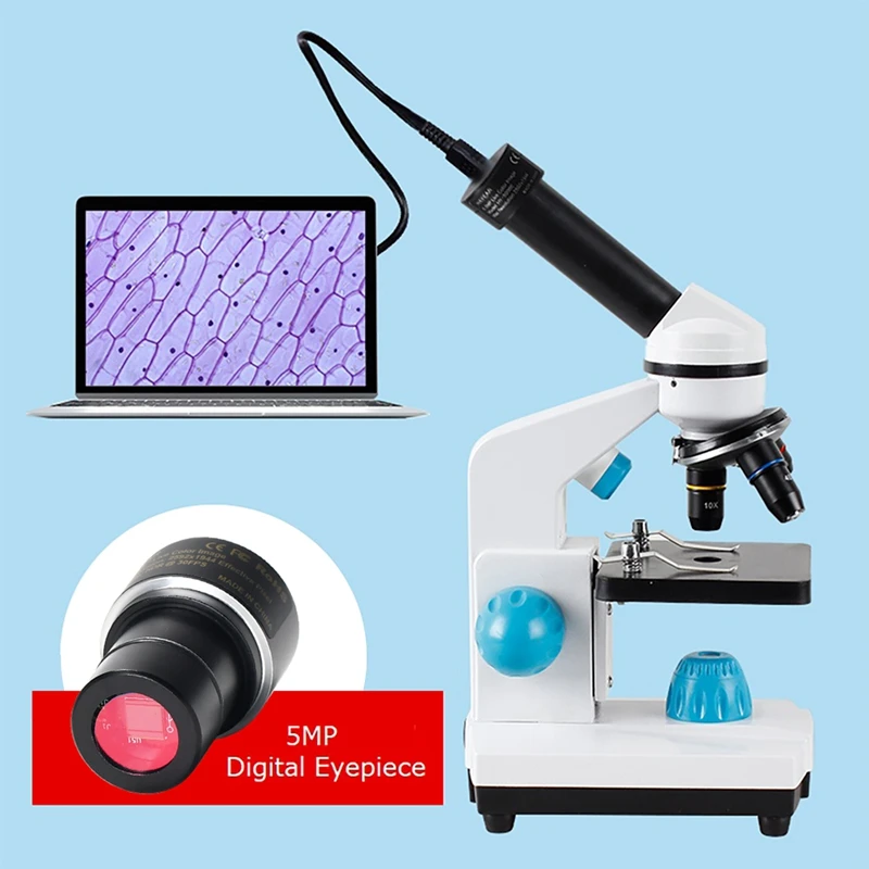 5MP CMOS USB2.0 Microscope Ocular Adapter Electronic Digital Eyepiece HD Microscope Camera For Microscopio