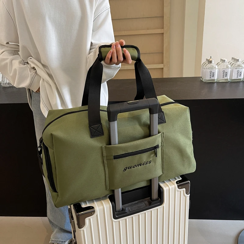 New Men Women Travel Bag Soft High Quality Oxford Carry Hand Luggage Bags Travel Shoulder Bag Weekend Bag Sports Gym Tote Bags