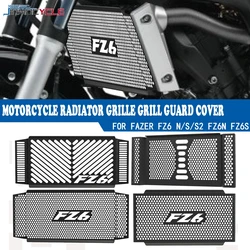 Motorcycle Accessories Radiator Guard Protector Grille Cover For Yamaha FZ6 FAZER FZ-6 Fazer FZ6 N/S/S2 FZ6N FZ6S 2004 2005 2006