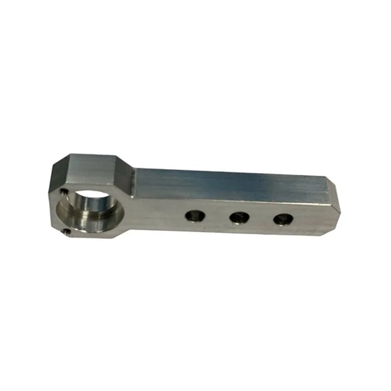 CNC Machined Aluminum Alloy Lever Arm with Precision Drilling Custom Precision Machining Parts for Motorcycle/Automotive