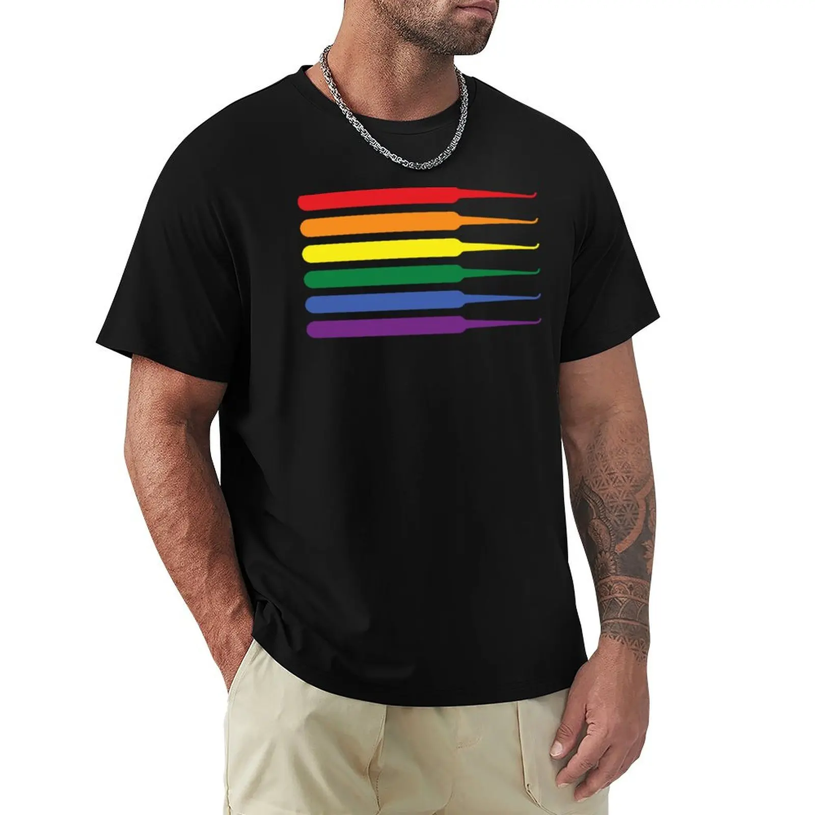 Proud Hook Picker T-Shirt Big and Tall Short Sleeve Tee