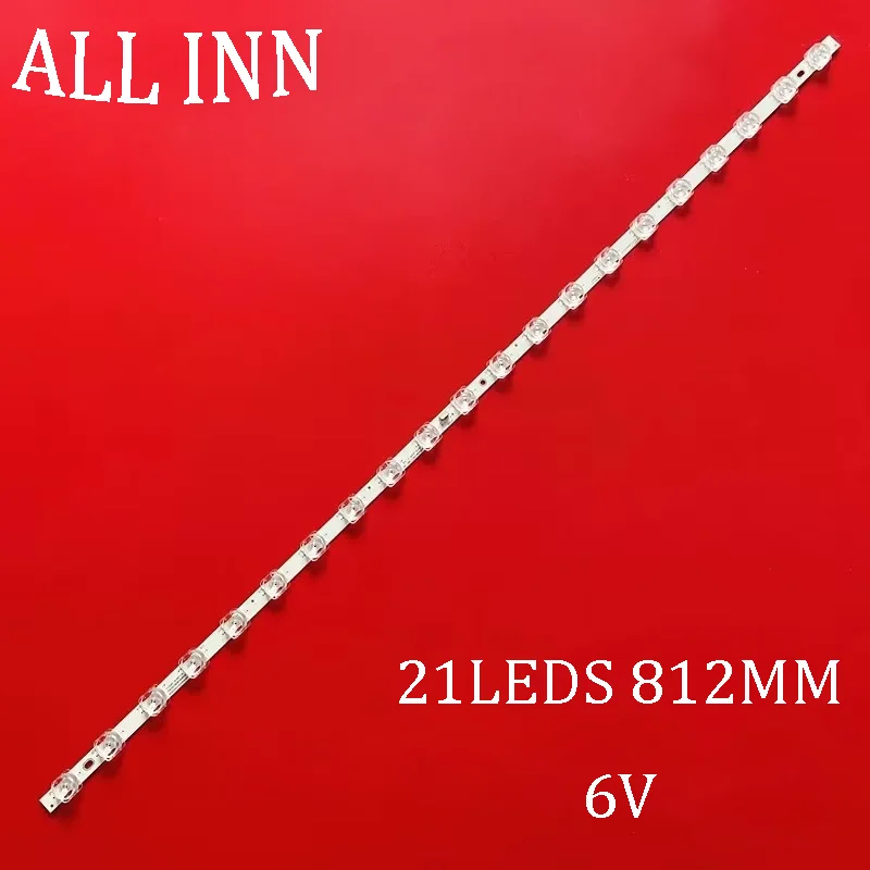 

5/10PCS LED strip for 43RS520 43R5500 43S435 43F9F 43F8 43HR330M21A0 V1 4C-LB4321-HR01J 43s615 43p615 43DP628X1 43RP620K