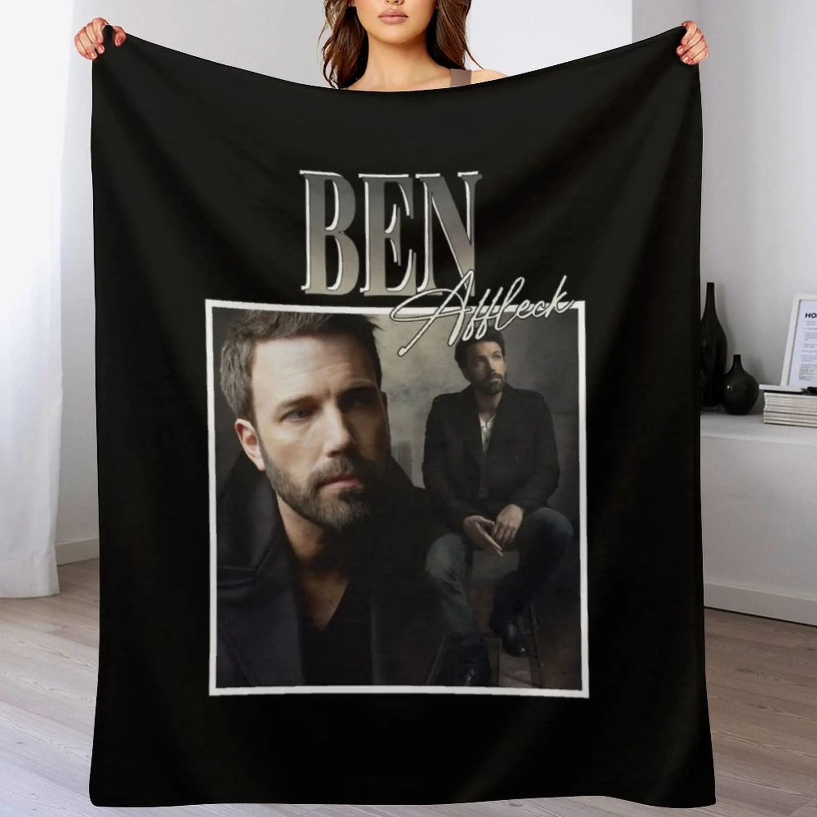 

Ben affleck Throw Blanket Luxury Designer Extra Large Throw Decorative Sofas Flannels Blankets